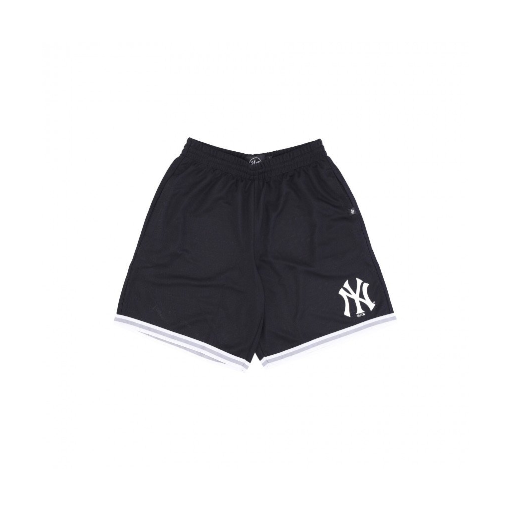 pantaloncino tipo basket uomo mlb back court grafton shorts neyyan JET BLACK