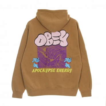 felpa cappuccio uomo apocalypse energy heavyweight pigment hoodie PIGMENT RABBITS PAW