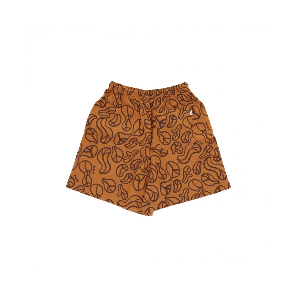 pantalone corto donna groovy wide short BURNT ORANGE