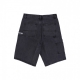 jeans uomo huf workman short BLACK DENIM