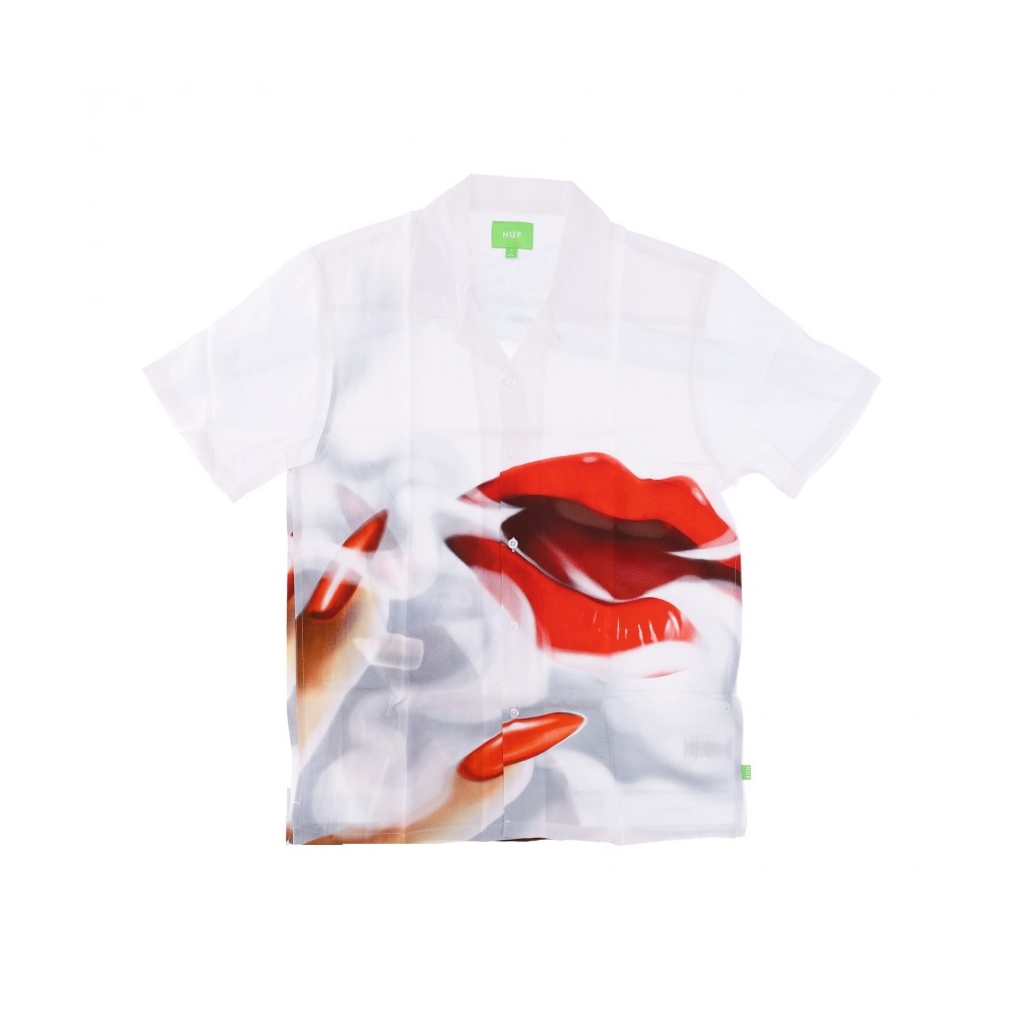camicia manica corta uomo seductive resort top WHITE