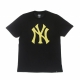maglietta uomo mlb echo neyyan JET BLACK/YELLOW