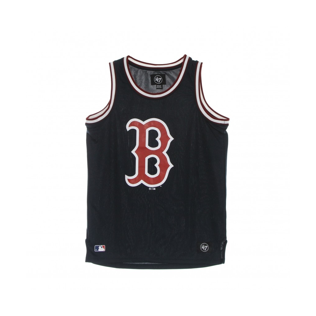 canotta tipo basket uomo mlb grafton jersey bosred FALL NAVY