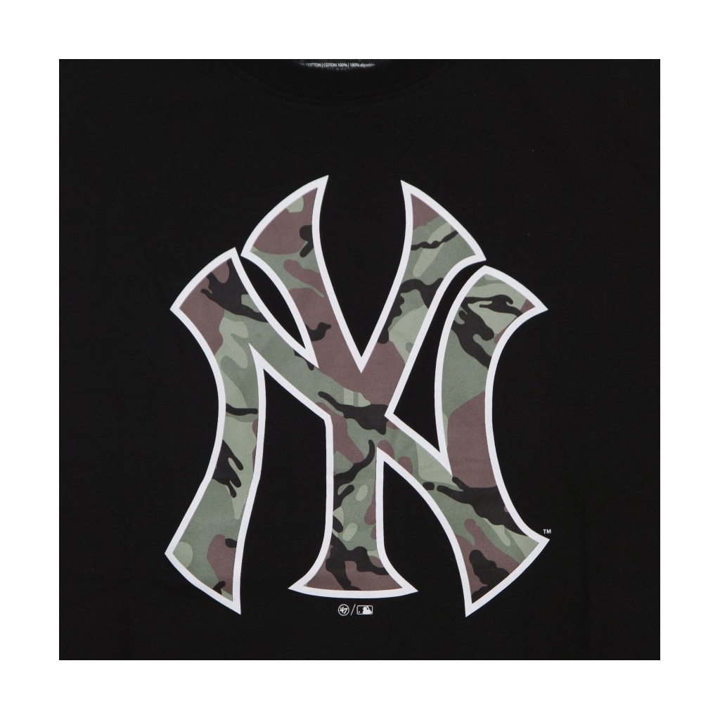 maglietta uomo mlb camo echo tee neyyan JET BLACK/CAMO