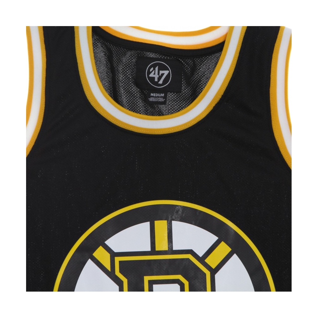 canotta tipo basket uomo nhl grafton jersey bosbru BLACK/ORIGINAL TEAM COLORS