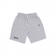 pantalone corto tuta uomo ne pinstripe short HEATHER GREY/BLACK