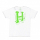 maglietta uomo golden gate classic h tee WHITE