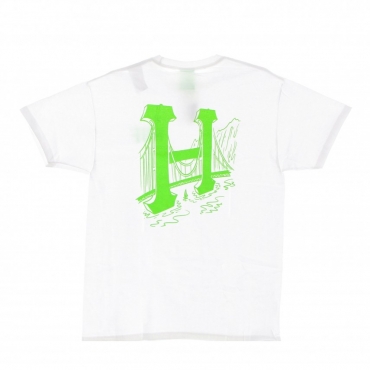 maglietta uomo golden gate classic h tee WHITE