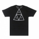 maglietta uomo essentials triple triangle tee BLACK