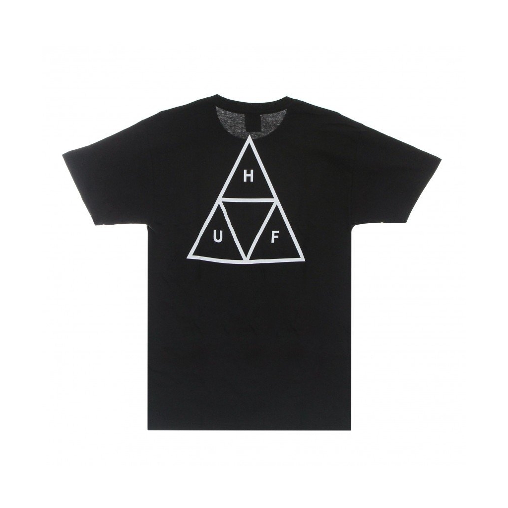 maglietta uomo essentials triple triangle tee BLACK