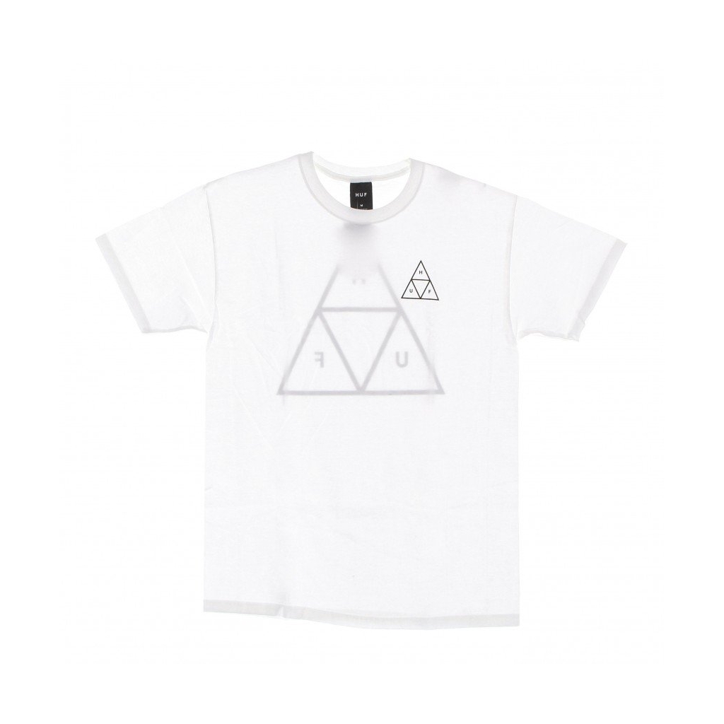 maglietta uomo essentials triple triangle tee WHITE