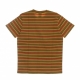 maglietta uomo crown stripe knit top BURNT ORANGE