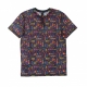 maglietta uomo theodore 2 tee NAVY/PURPLE