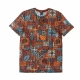 maglietta uomo theodore 2 tee NAVY/ORANGE