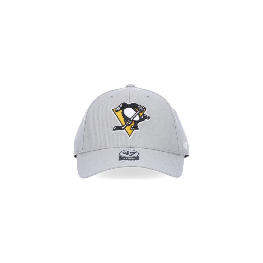 cappellino visiera curva uomo nhl mvp pitpen GREY