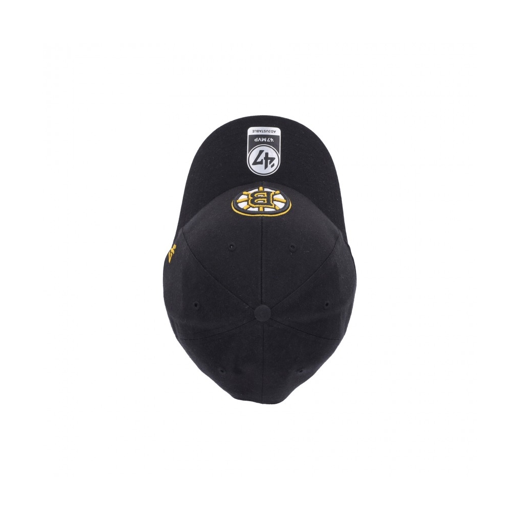 cappellino visiera curva uomo nhl ballpark mvp bosbru BLACK/ORIGINAL TEAM COLORS