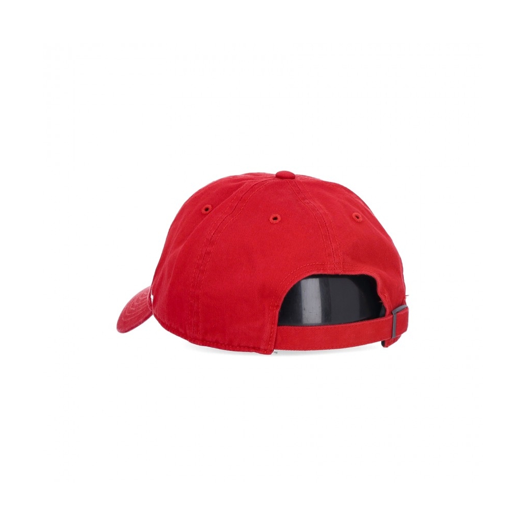 cappellino visiera curva uomo mlb clean up batterman logo RED