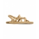 Sandalen in Seil Beige