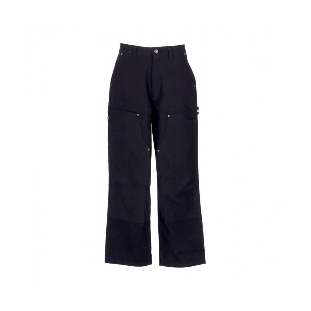 pantalone lungo uomo gilman double knee pant BLACK