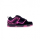 scarpe skate donna gambol BLACK/PINK/BLACK NUBUCK