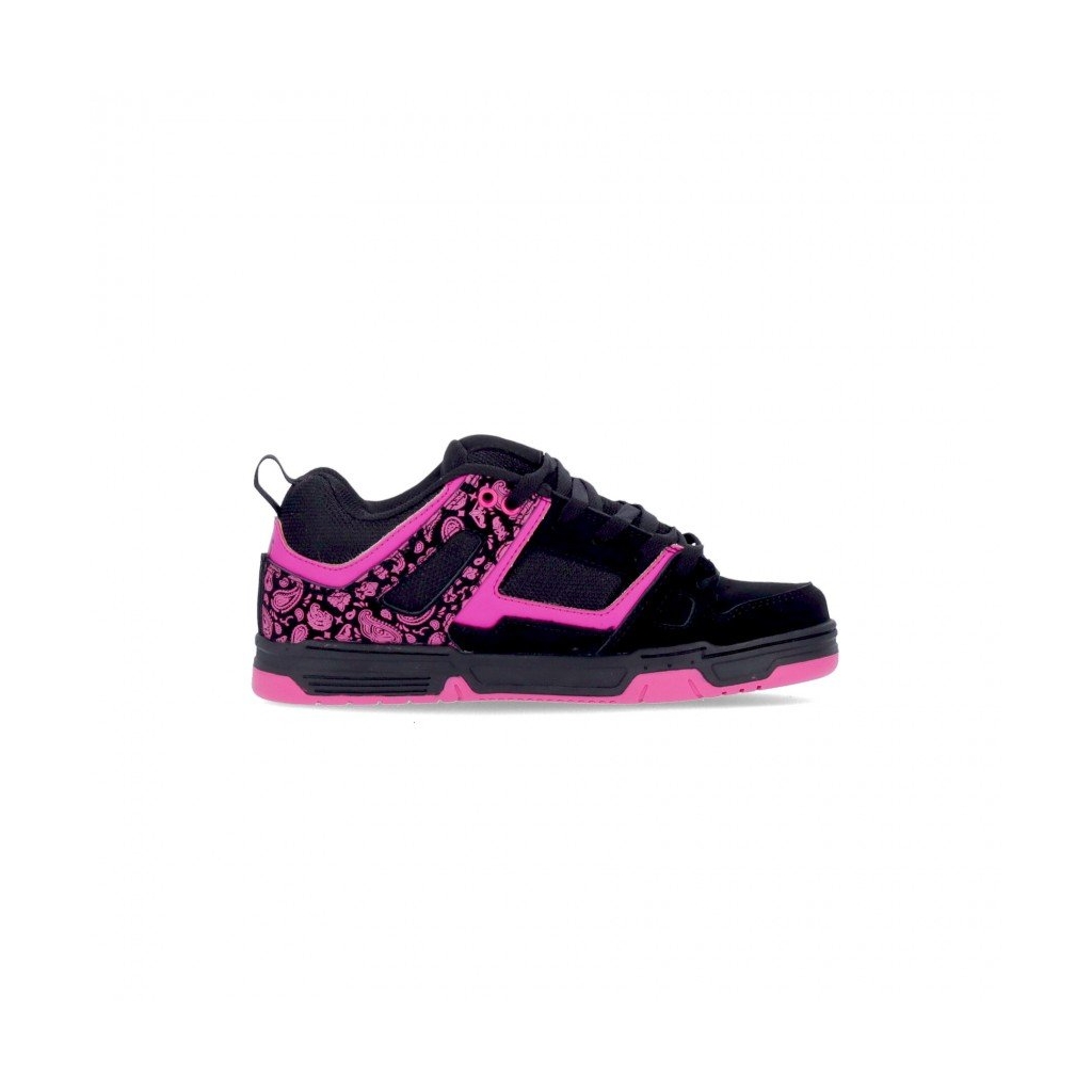 scarpe skate donna gambol BLACK/PINK/BLACK NUBUCK