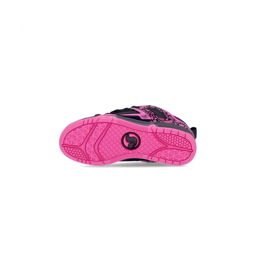 scarpe skate donna gambol BLACK/PINK/BLACK NUBUCK