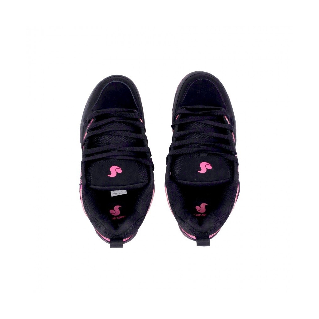 scarpe skate donna gambol BLACK/PINK/BLACK NUBUCK