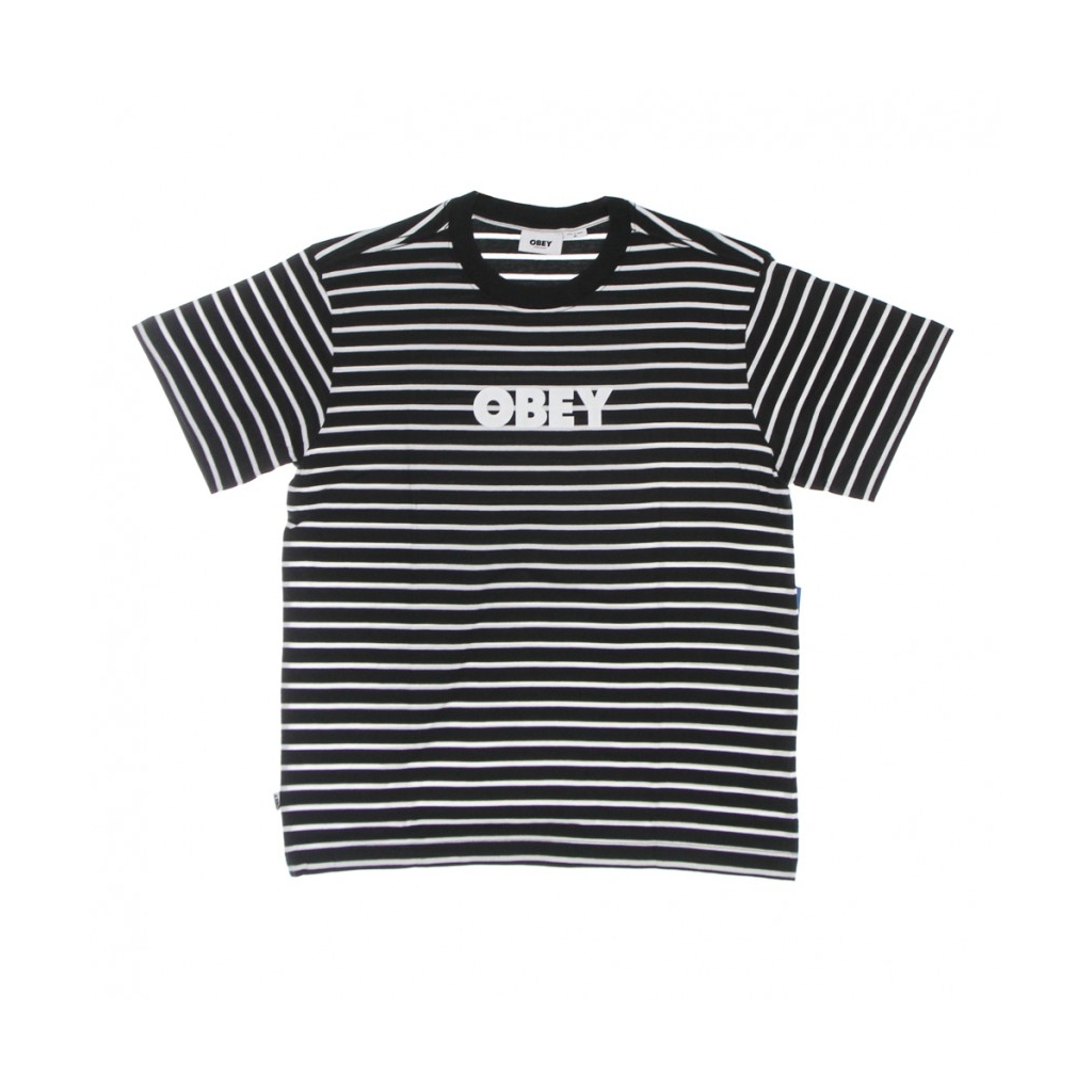 maglietta uomo bold times tee BLACK