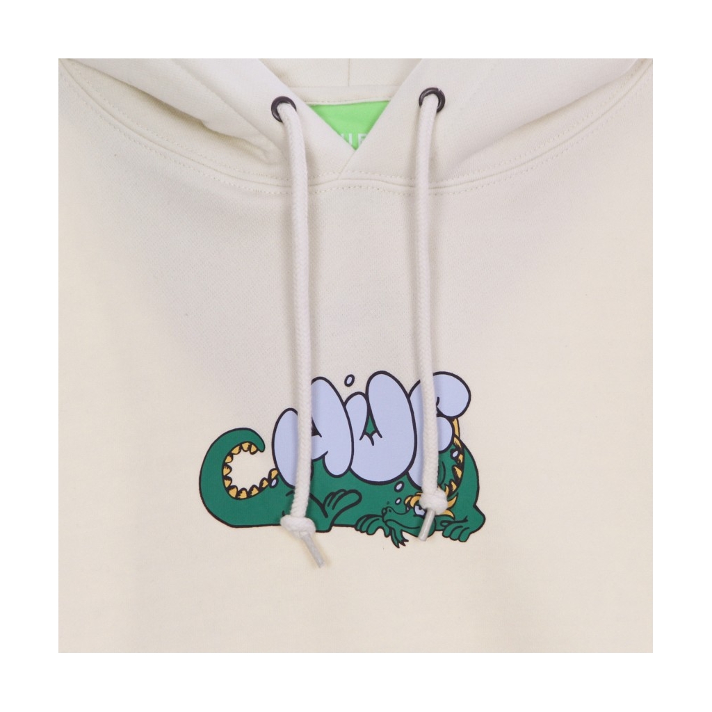 felpa cappuccio uomo magic dragon p/o hoodie OFF WHITE