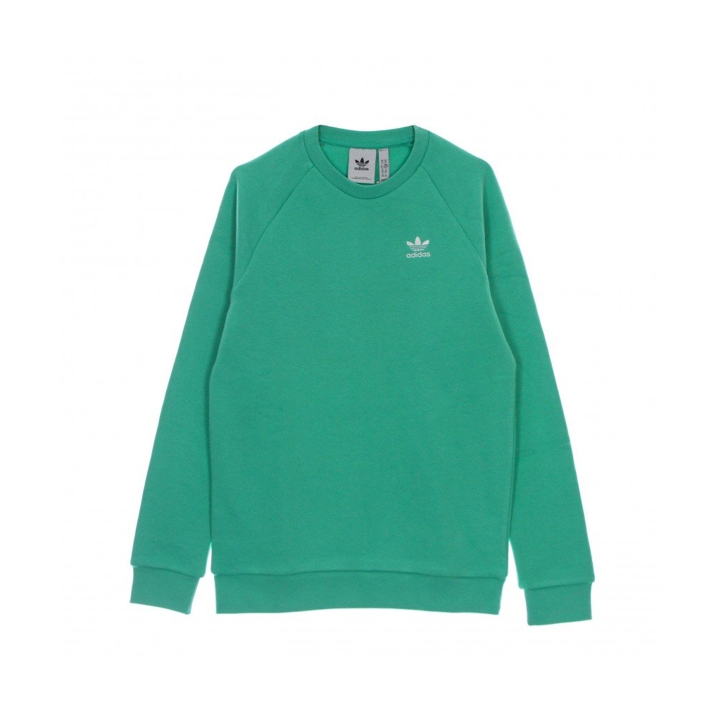 felpa girocollo uomo essential crew HIRE GREEN