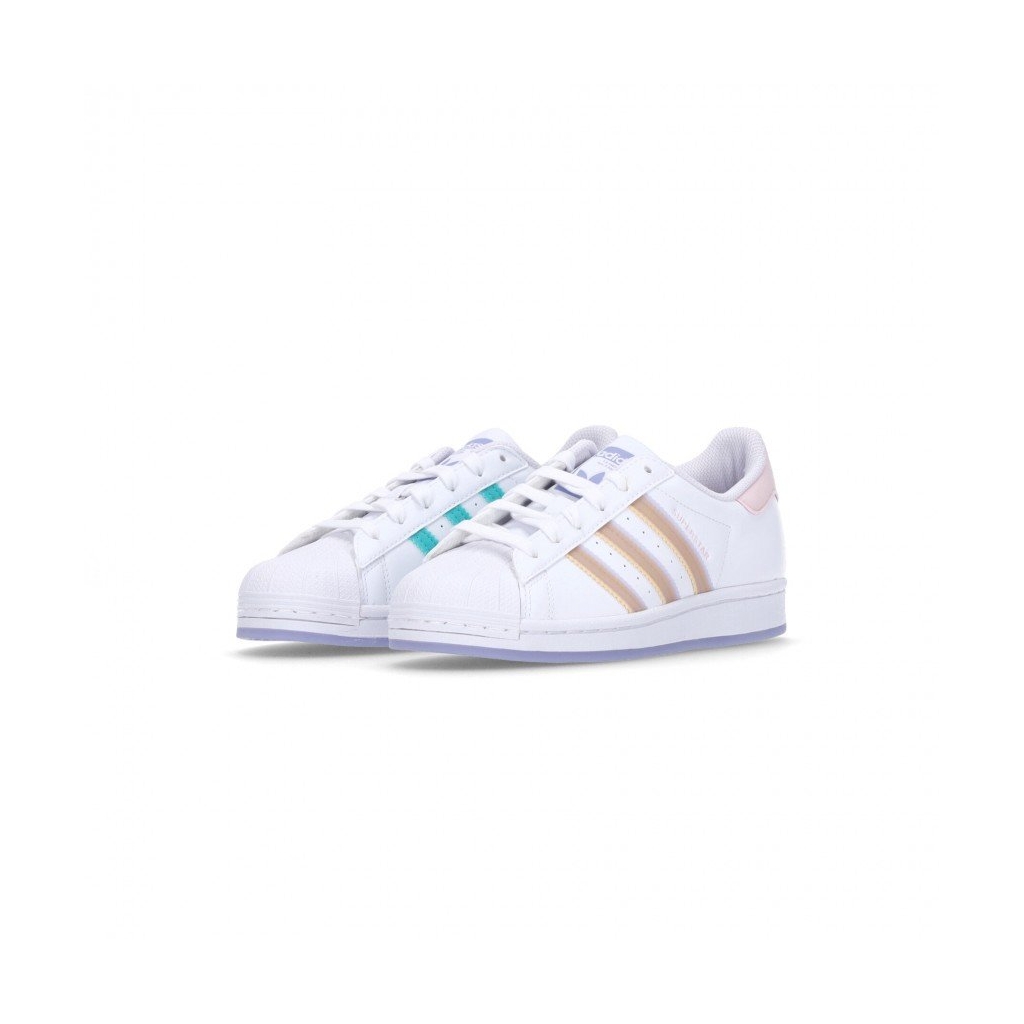 scarpa bassa ragazza superstar j CLOUD WHITE/PULSE AMBER/SEMI MINT RUSH