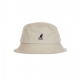 cappello da pescatore uomo washed bucket KHAKI