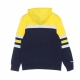 felpa cappuccio uomo ncaa head coach hoodie msuspa NAVY/YELLOW