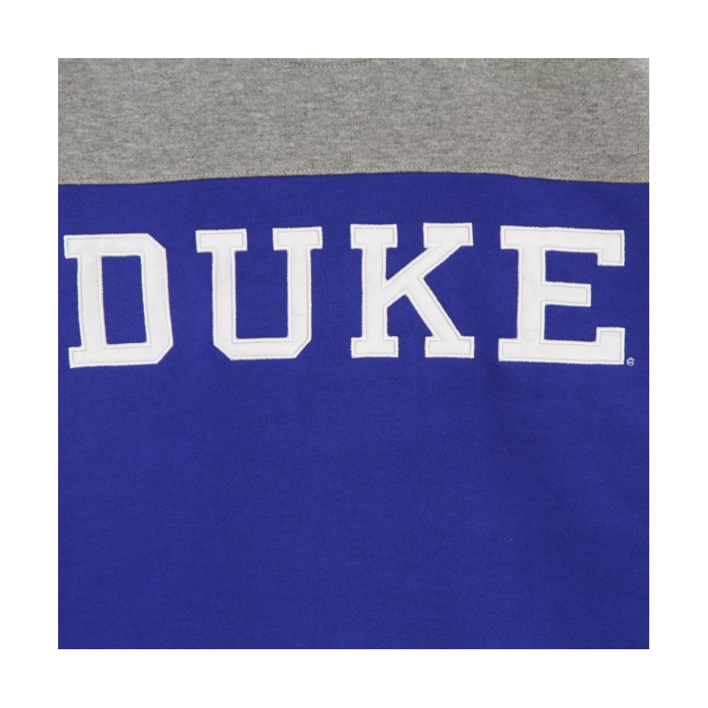 felpa girocollo uomo ncaa perfect season crew fleece overtime dukblu ROYAL/GREY
