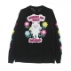 maglietta manica lunga uomo wheres my hug l/s tee BLACK