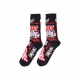 calza media uomo fire graff sock RED/WHITE/BLACK