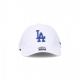cappellino visiera curva uomo mlb mvp losdod WHITE