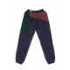 pantalone tuta uomo bld colorblock trackpant SHADOW NAVY/QUIET CRIMSON/COLLEGIATE GREEN