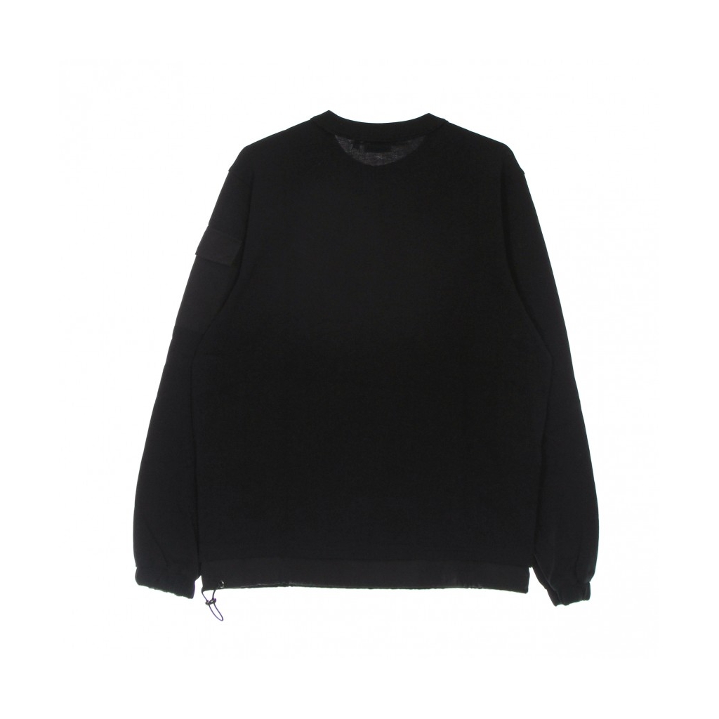 maglietta manica lunga uomo teruel crewneck shirt BLACK BEAUTY