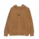 felpa cappuccio uomo black bar heavyweight pigment dyed hoodie PIGMENT RABBITS PAW