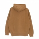 felpa cappuccio uomo black bar heavyweight pigment dyed hoodie PIGMENT RABBITS PAW