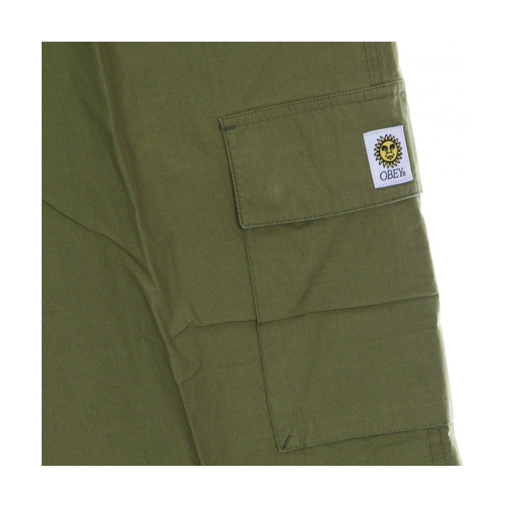 pantalone lungo donna sunny poplin cargo pant OLIVE OIL