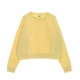 felpa girocollo corta donna character cropped crew specialty fleece BUTTER