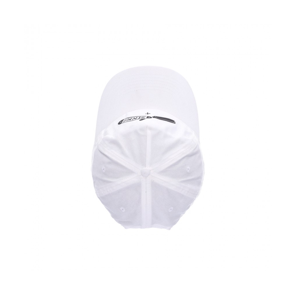 cappellino visiera curva uomo barber 2 WHITE