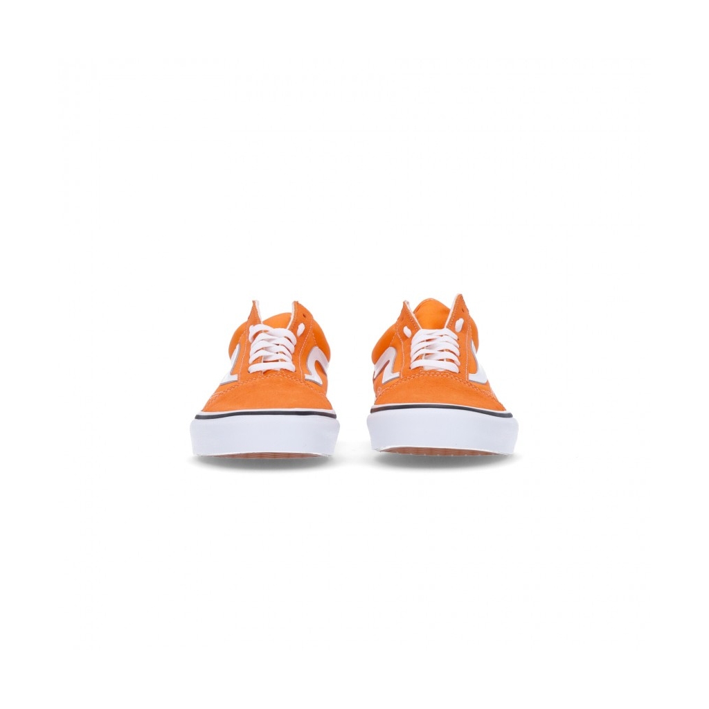 scarpa bassa uomo old skool ORANGE TIGER/TRUE WHITE