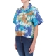 CAMICIA HASLEV TIE DYE W ELEMENT DARK MAGMA