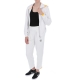 GIACCA-FELPA OLIVIA ZIP W SUNS WHITE