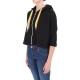 GIACCA-FELPA OLIVIA ZIP W SUNS BLACK