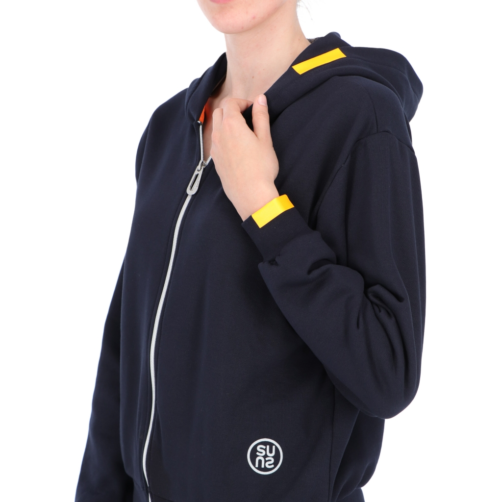 GIACCA-FELPA OLIVIA ZIP W SUNS NAVY