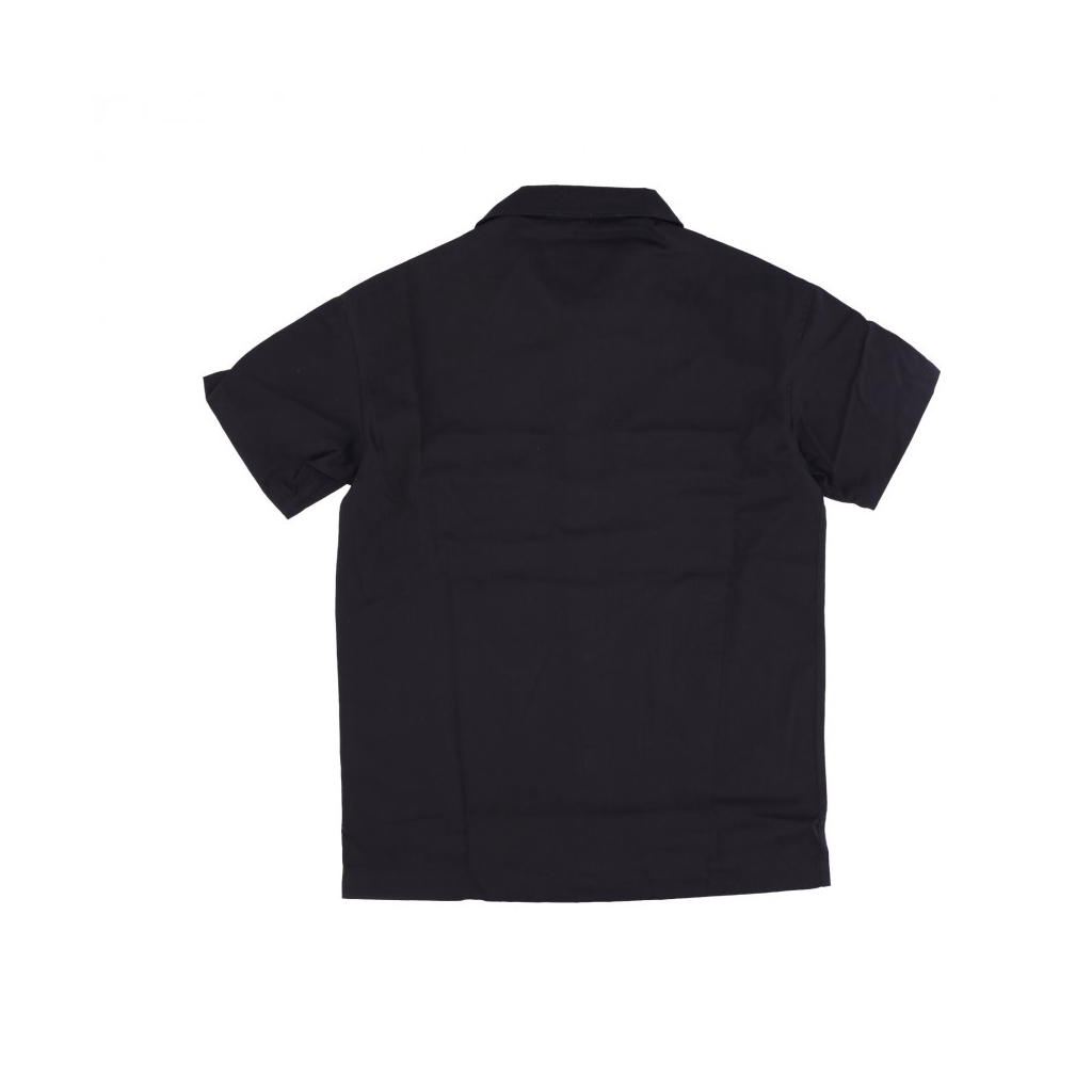 camicia manica corta uomo robber work shirt BLACK